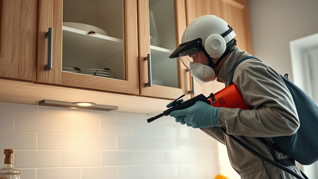 Professional cockroach control Wixom MI - roach extermination services